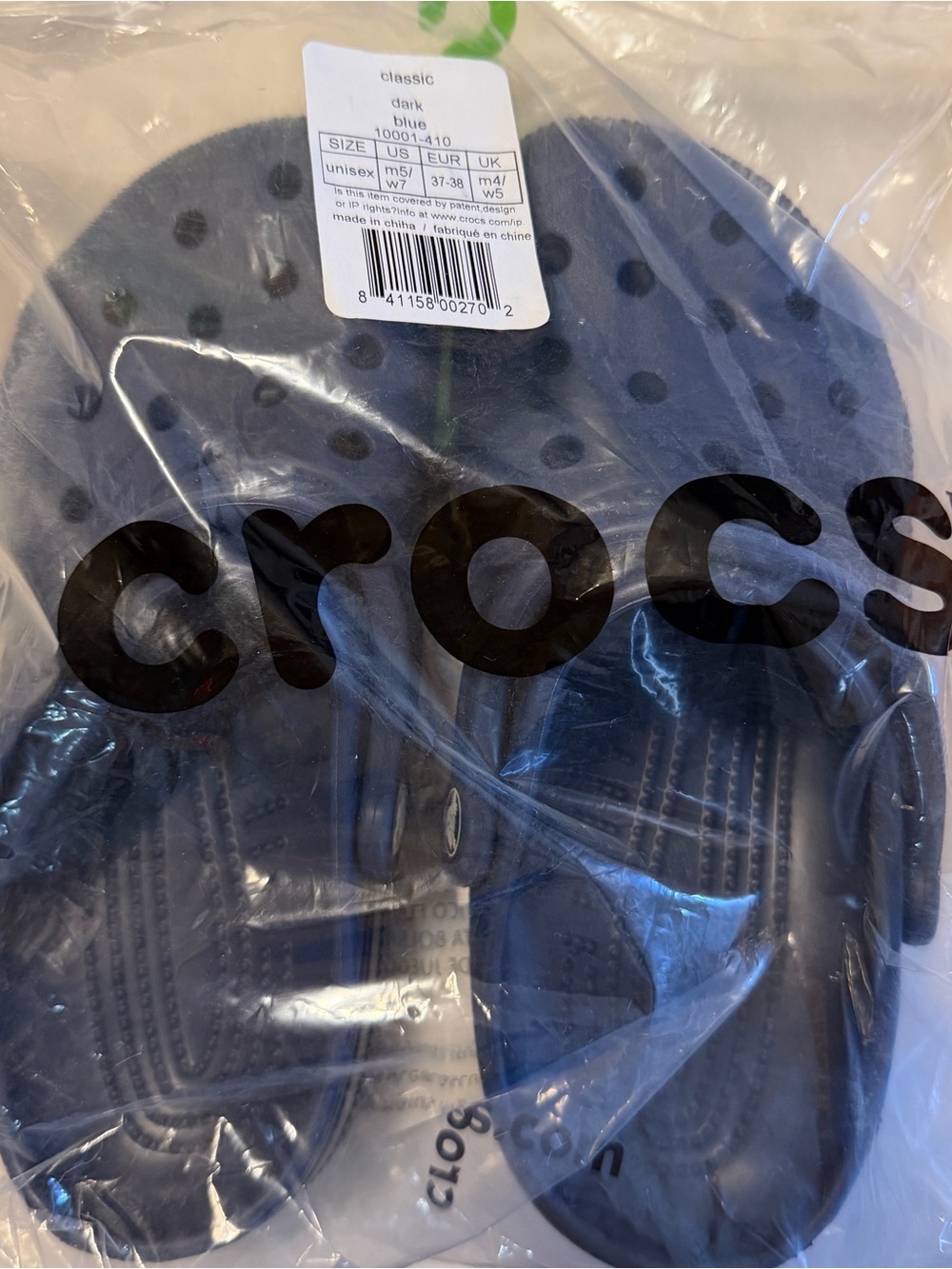Men’s 5 Women’s 7 Vrocs